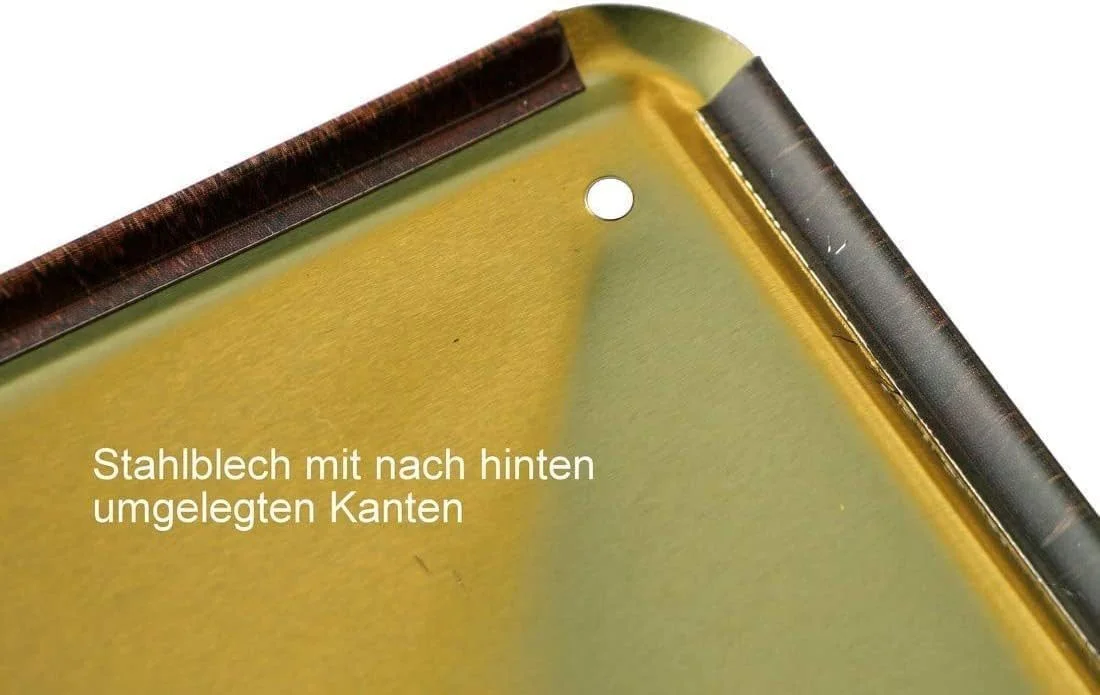 WOGEKA ART Metallbild „Wir sind Geschwister“ • 20×30 cm